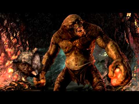 The Lord of the Rings War in the North Mirkwood Cave Troll GamePlay
