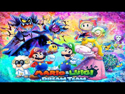 (3DS) Mario & Luigi 4 - Dream Team Bros (100% & No Damage) - Full Walkthrough
