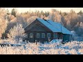 Russian North village life in winter. Making Russian North cheese. Full Film