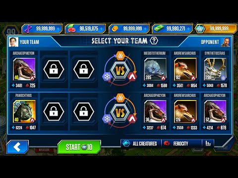START THE YEAR DEFEAT 3 OPPONENTS | JURASSIC WORLD THE GAME