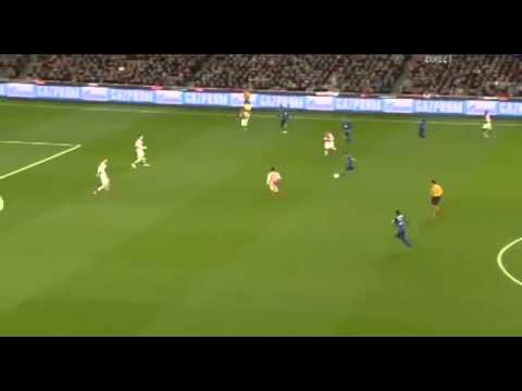 Fantastic goal from Geoffroy Kondogbia Arsenal vs Monaco 0-1 Champions League 25-02-2015
