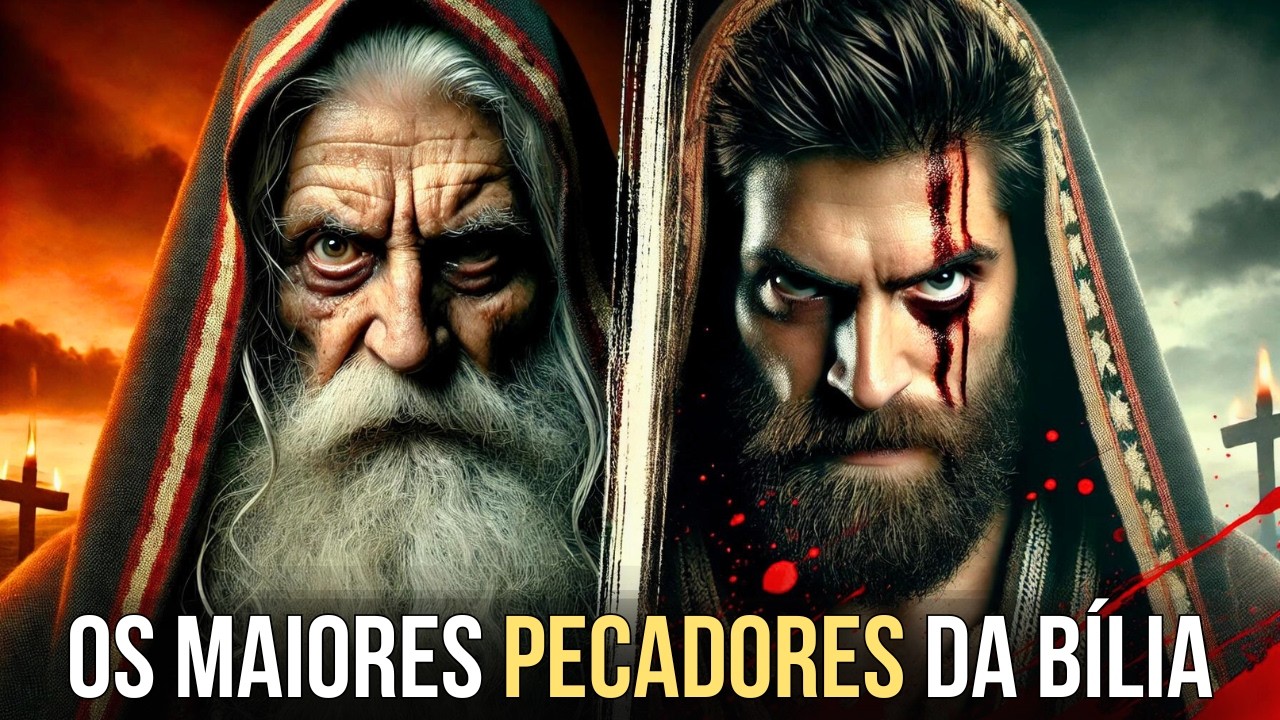 Os 5 HOMENS mais PERVERSOS E CRUÉIS de TODA A BÍBLIA. (O último é o PIOR).