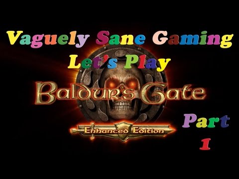 Let's Play Baldur's Gate EE 01: Escape from Candle Keep!
