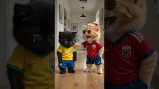 Tem derrota que dói e tem derrota que ainda vem com dancinha na comemoração#Haaland #ViniJr #Brasil