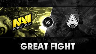 Great fight by Na'Vi vs Alliance @D2 Champions League S4