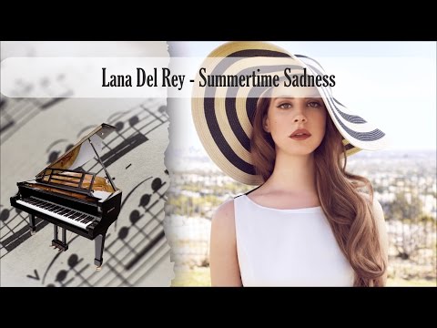 Partitura Lana Del Rey - Summertime Sadness Piano