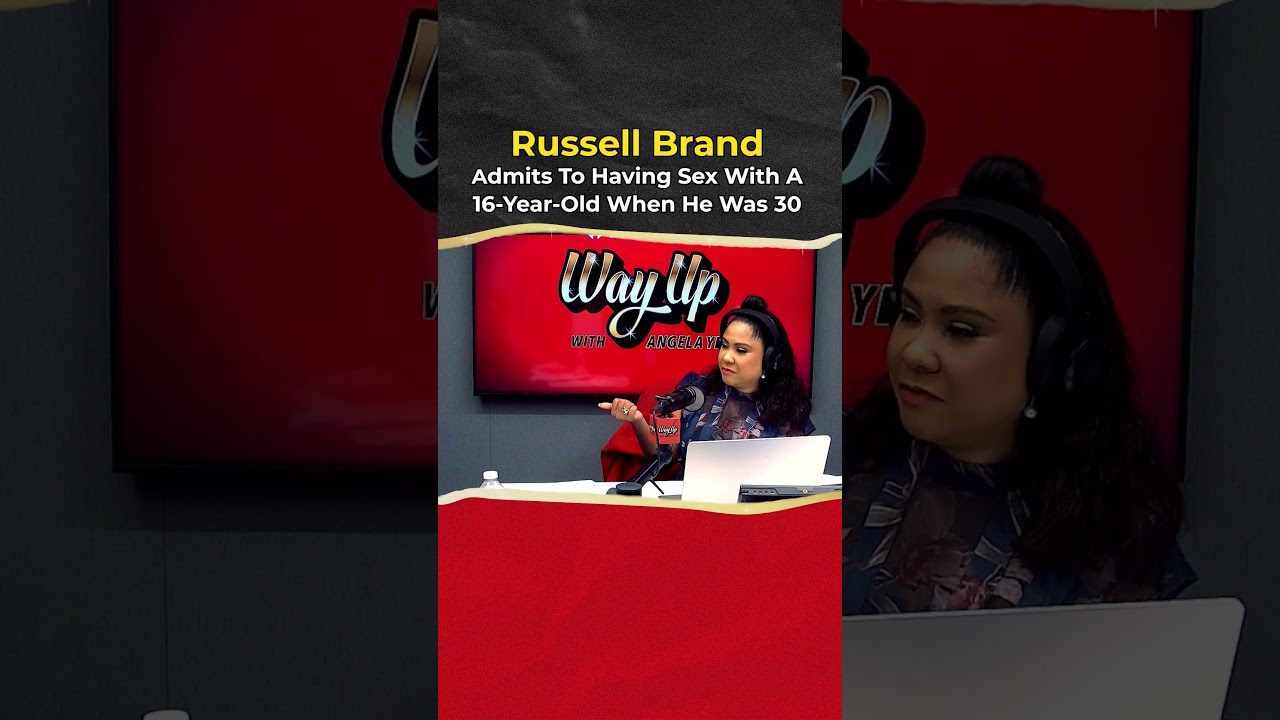 Russell Brand Admits  sleeping with a 16-year-old when he was 30,