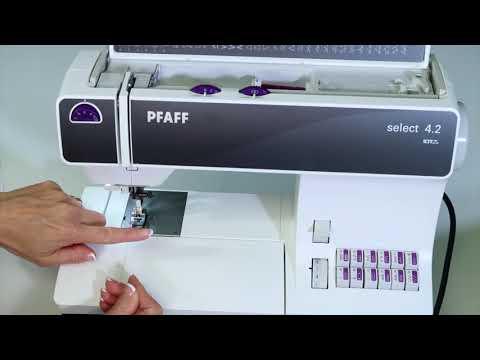 Pfaff Select 4.2 4 Maschineneinrichtung und Einfädeln