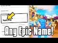 How to get ANY *OG* Epic Name in Fortnite Chapter 3 Season 1 (EASY!)