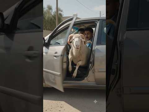 لما الكبش يفهم عربي! 🐐😂 كوميديا #مواقف_مضحكة #هروب_الكبش #سكتشات_مضحكة #خروف_العيد #ضحك