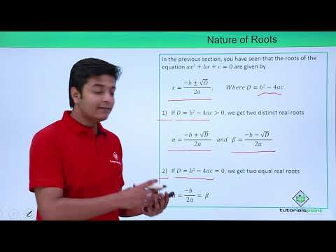 Class 10th Nature of roots Hindi