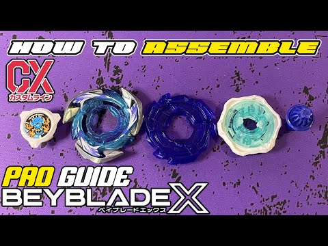 BEYBLADE X TUTORIAL - HOW TO ASSEMBLE CX