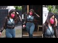 Janhvi Kapoor Looking Very Hot In Net Top Leggings Snapped At Bandra