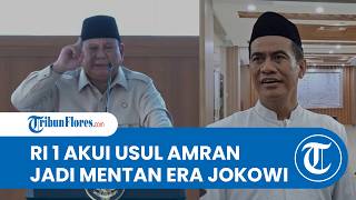 Kagum dengan Pemikirannya, Presiden Prabowo Sempat Usulkan Amran jadi Mentan saat Era Jokowi