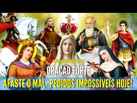 ORAÇÃO FORTE SÃO JORGE NOSSA SRA de FÁTIMA SÃO MIGUEL SÃO BENTO CURA PROTEÇÃO FINANCEIRA HOJE