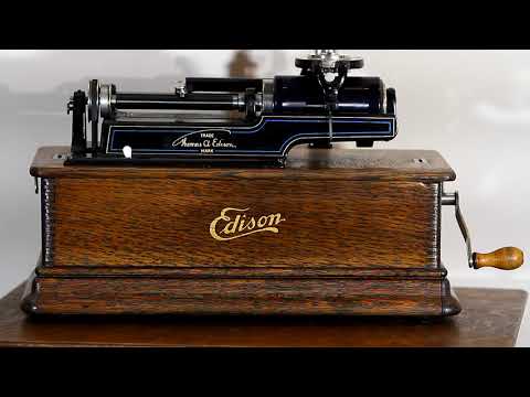 "She's A Corn-Fed Indiana Girl", Earl Oliver Jazz Babies on Edison Blue Amberol Cylinder #5195