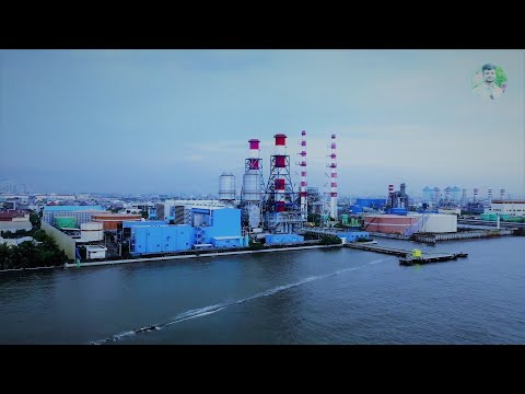 Power Plant drone  view ||  CCPP || Combined cycle power plant