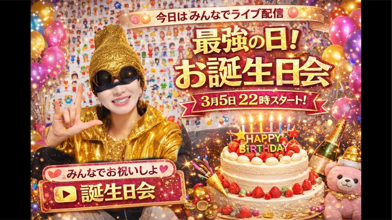 最強の日に生まれた女