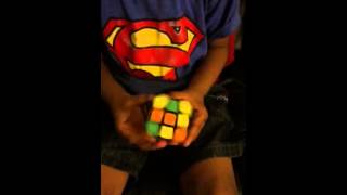 Awesome Aryan Solving Rubik Cube