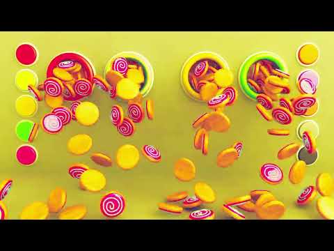 Learn Numbers 10 with A Lot of 3D Candy Surprise Eggs Sponsored By Gamavision Csupo Effects