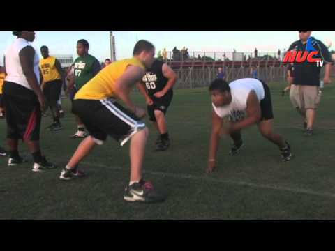 Linemen 1 on 1 Highlights - NUC Ultimate 100 East
