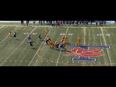 Ryan Licandro Freshman QB - Queen's Gaels at Toronto Varsity Blues OUA - Sep 21, 2019