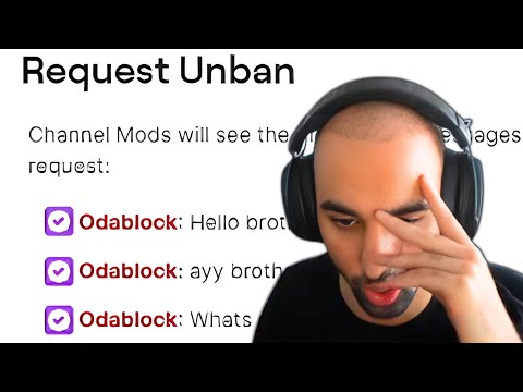 Streamer Bans Odablock For No Reason