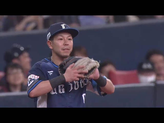 【6回裏】3塁線の深い位置からアウトに!! ライオンズ・児玉亮涼のファインプレー!!  2024年6月22日 オリックス・バファローズ 対 埼玉西武ライオンズ