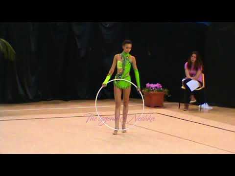 Polina FILIMONOVA hoop - 2012 Paris rythmique