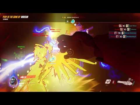 Overwatch Ps4:  Winston v. Mercy stack, LoL