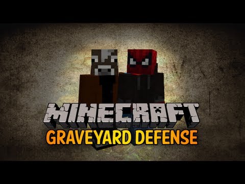 Minecraft 1.4.7: UDA CI SIĘ BLOW! - Graveyard Defense z Blowem