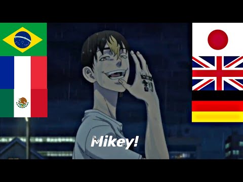 Hanma saying Mikey in 6 different Languages | Tokyo Revengers