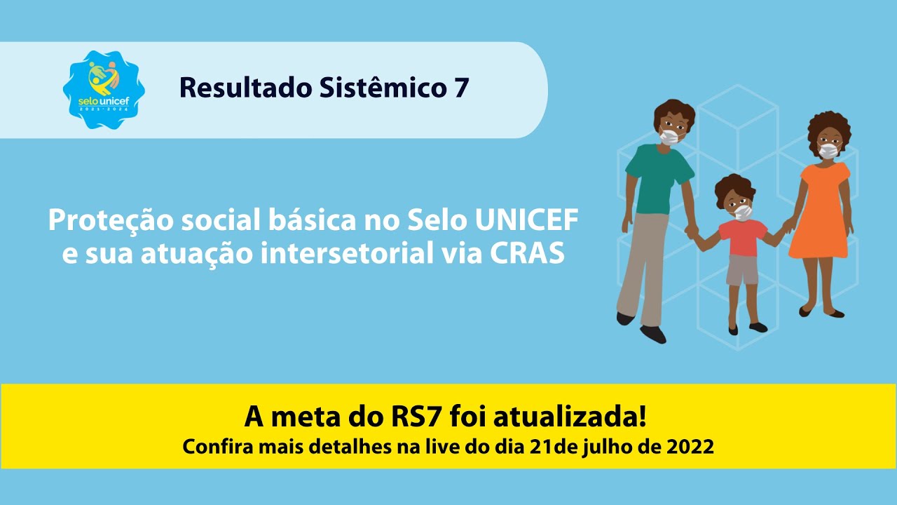 Proteção social básica no Selo Unicef e sua atuação intersetorial via CRAS