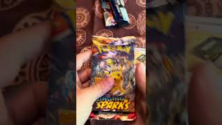 Opening Ninja Spinner and Surging Sparks! I got a hit!! #pokemon #pokemoncards #pokemontcg