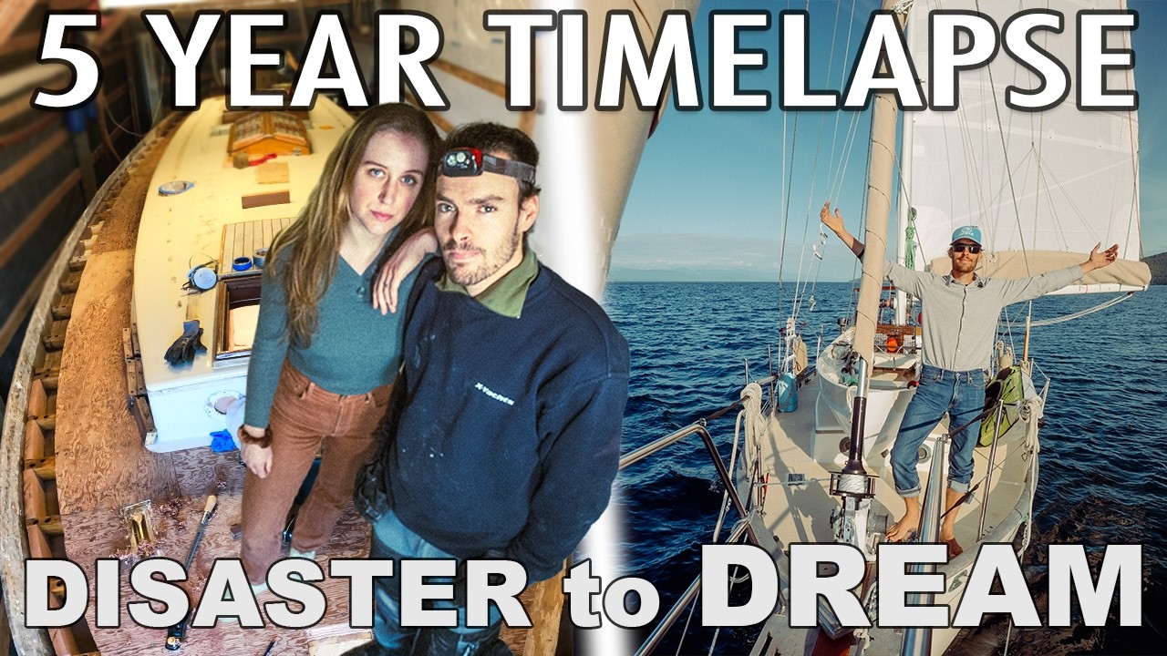 This Couple Turned a Shipwreck into a Dream Boat (START TO FINISH)