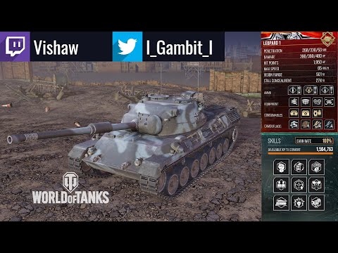 Outplayed By Arty feat. Leopard 1: 7.9K Damage: WoT Console - World of Tanks Console