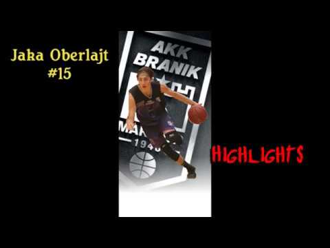 Jaka Oberlajt  Highlights (U17) Zlatorog Vs Branik 20181124