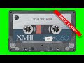 Kaset Instrumental Music Alternatif Animasi Green Screen RA57