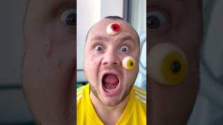 What ah oh with jelly eyball #funny #comedy #funnyfamily #shorts 