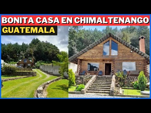 BONITA CASA EN VENTA EN TECPÁN EN CHIMALTENANGO GUATEMALA