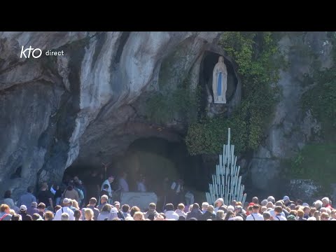 Chapelet du 15 septembre 2024 à Lourdes