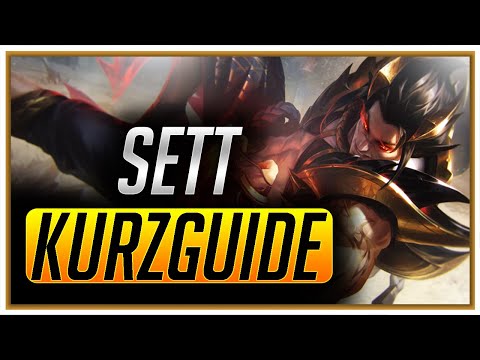 Sett Support Guide: Runes and Items Season 11 | German S11