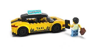 LEGO® City 60487 Žlutý taxík