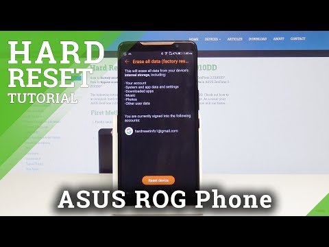How to Hard Reset Asus ROG Phone – Perform Factory Reset & Wipe All Data