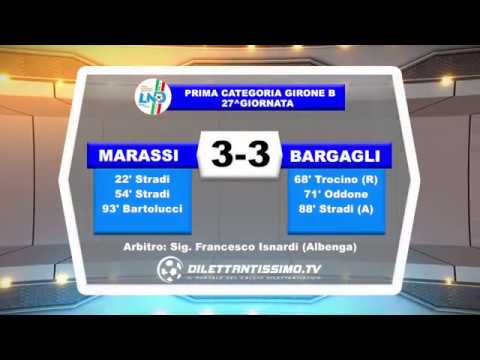 MARASSI - BARGAGLI 3-3 Prima B 27^ giornata
