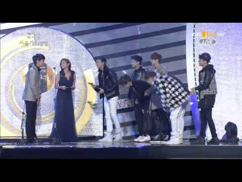 140123 SMA Newcommer Award - BTS