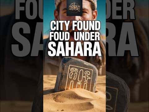 Ancient City Discovered Deep Under the Sahara Desert #lostcivilization #ancientcivilization