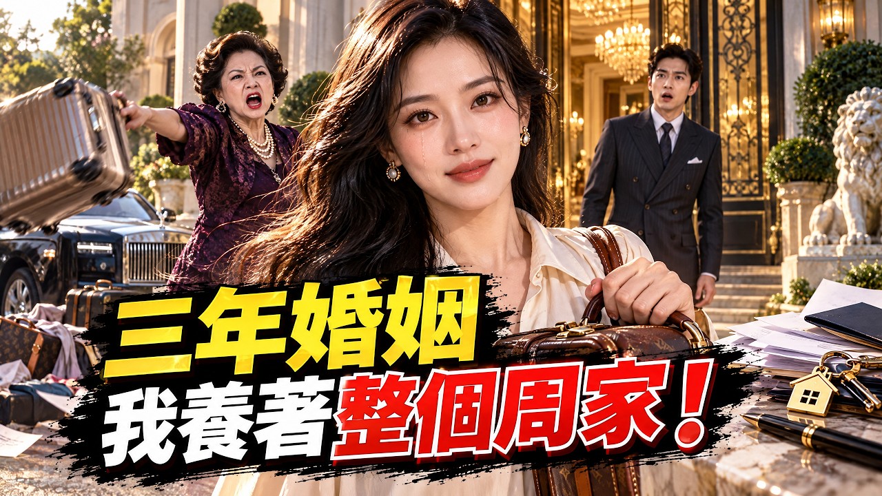 三年婚姻，我養著整個周家，被趕出家門那一刻，我決定全部討回來#drama#短剧#豪門短劇 #女性爽劇#爽劇