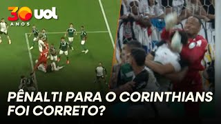 JUIZ ACERTOU? FIM DE PAPO ANALISA MARCAÇÃO DE PÊNALTI PARA O CORINTHIANS CONTRA O PALMEIRAS!