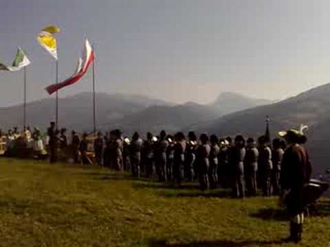 Ehrensalve  -  Schützenkompanie Schabs